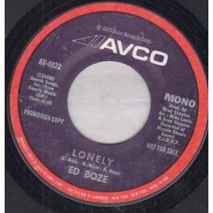 Ed Boze - Lonely / Memories