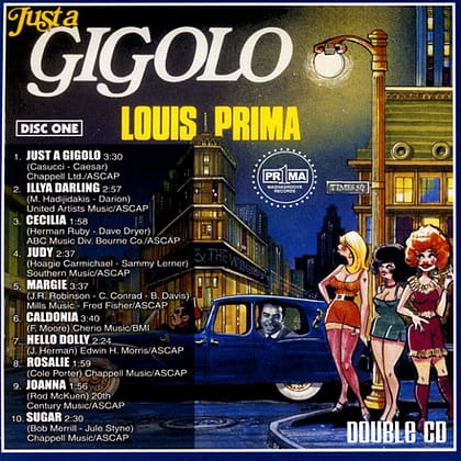 Louis Prima featuring Sam Butera & The Witnesses - Just a Gigolo