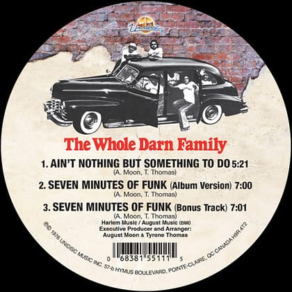 The Whole Darn Family - Seven Minutes of Funk/Ain't Nothing but Something to Do (Non-RSD Version)
