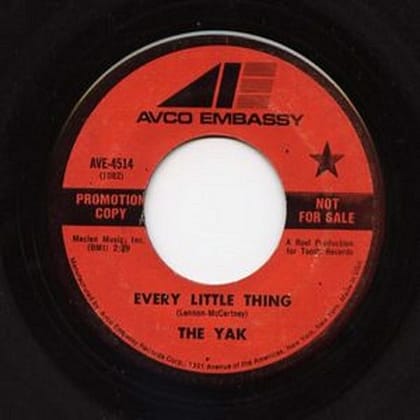 The Yak - Every Little Thing / Eric Cleveland