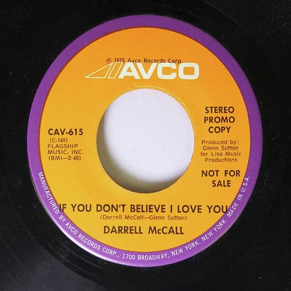 Darrell McCall- If You Don't Believe I Love You
